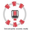 Quiet Operations Card Shufflers Dealer Portable Automatic Rotating Poker Dealer for Bridge & Poker