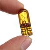 10pcs T10 168/W5W 5W Halogen Car Globe Front Sidelight Headlight Bulb Yellow