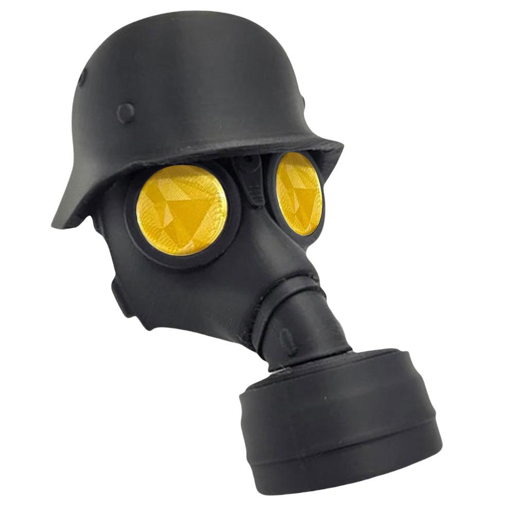 Lustige Gasmasken-Abdeckkappe für Anhängerkupplung Anhängerkupplungsabdeckung Anhängerkupplungsschutz Kappe zum Schutz des Empfängerrohrs vor Rost