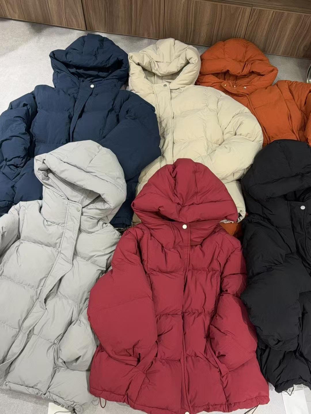 

Winter Korean Style Loose Plus Size Casual Padded Cotton Hooded Jacket One Size