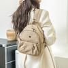 Unifarbener wasserabweisender Rucksack Multifunktionale Brusttasche Umhängetasche