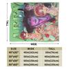 Vintage ABBY Saja Boys K-Kpop D-Demon H-Hunters Blanket  Fleece Funny Soft Throw Blankets for Chair Covering Sofa Autumn/Winter,