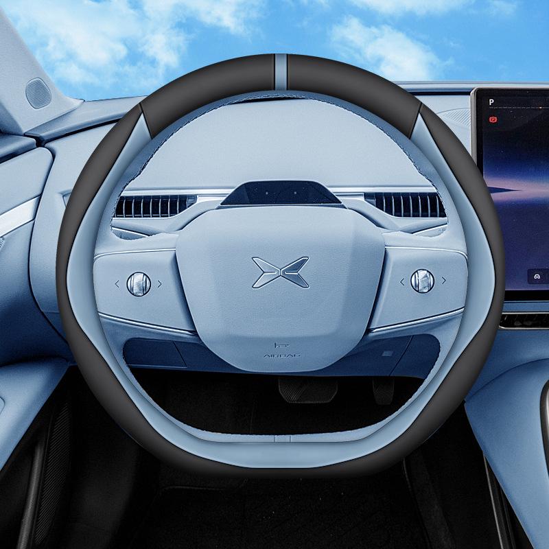 XPeng MONA M03 Steering Wheel Cover: Ultra-thin, Non-slip, Sweat-proof, All-season Fit