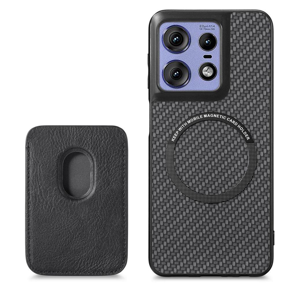 Motorola Edge 60 Fusion Magnetische Hülle mit Hautgefühl und Fallschutz