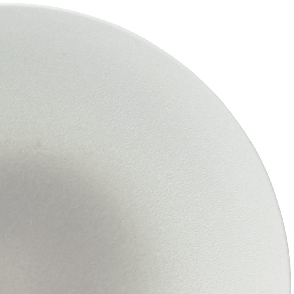 Noritake Coupe Plate, 28cm, Orridge, Microwave and Dishwasher Safe, Gray, Fine Porcelain (Premium White), 10-633J/94921