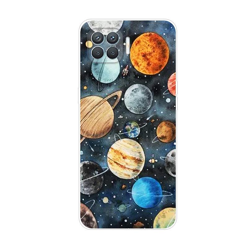 For OPPO Reno4 Lite Case Reno5 Lite Shockproof Soft silicone TPU Back Cover For OPPO Reno 5 4 Lite Phone Cases Case Cute Cartoon