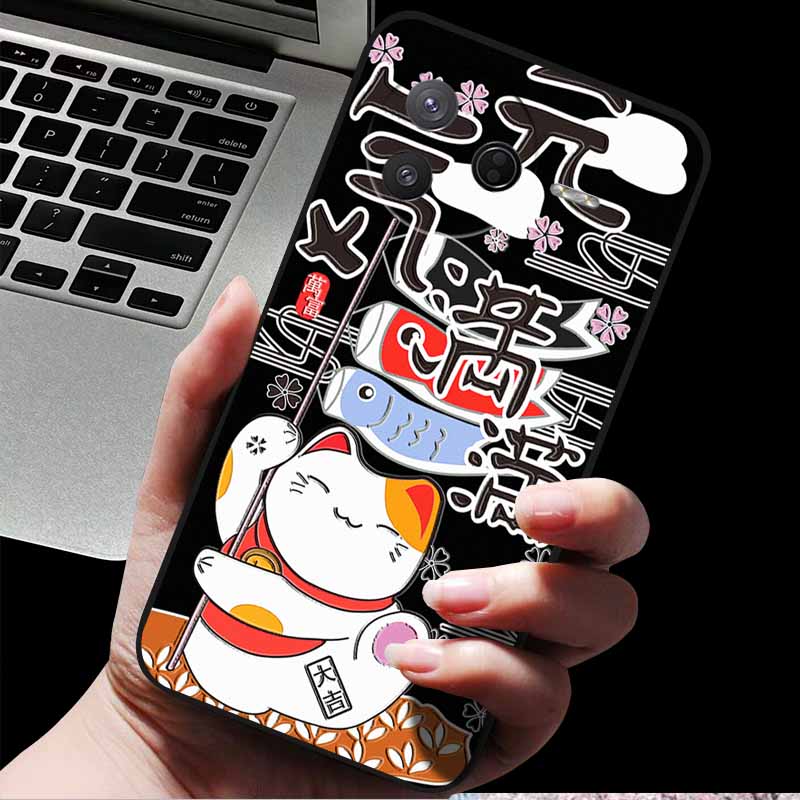 For Xiaomi Poco F7 Pro/ Poco F7 Ultra 3D Relief Embossed Retro Silicone Back Cover Case for Poco F7 Pro 5G Emboss Funda F7 Ultra