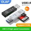 2PCS USB 3.0 Card Reader High Speed 2 IN 1 Card Reader Micro SD TF Memory Card Reading Adapter For Phone PC Laptop Accessories