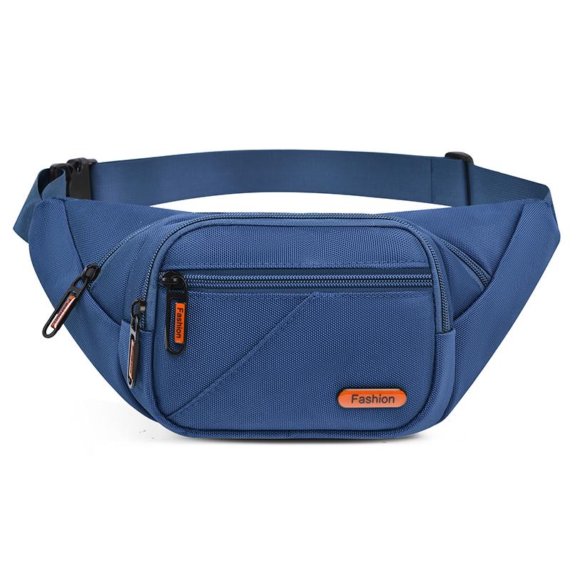 Unisex Waterproof Waist Pack - Multi-Pocket Adjustable Design for Travel/Sports/Business, Large Capacity & Anti-Slip Strap