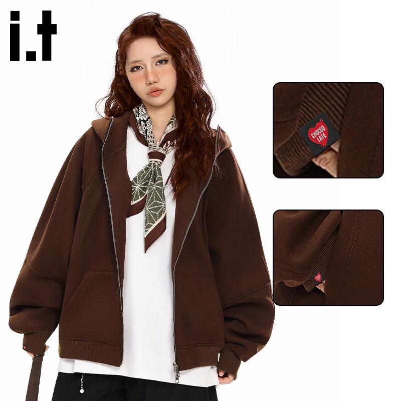 CHOCOOLATEit Американский тяжелый худи-кардиган с 3D-кроем XL