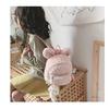 Children Backpack Students Class Bags for Girls Winter Cute Cartoon Plush Backpack Mother Kids Little Bear Bag Mochila Infantil