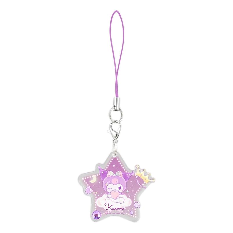 

gourmandies sanrio characters mobile acrylic strap Kuromi SANG-468KU