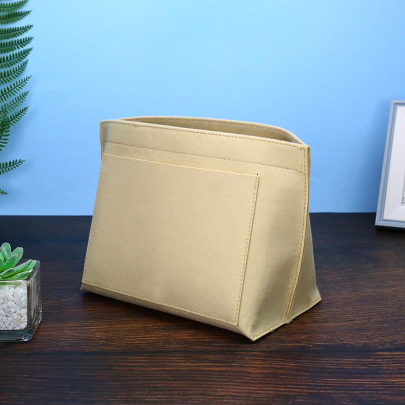 Filz Tasche Organizer Einsatz Innen Handtasche Tote Portemonnaie Multifunktional Kosmetiktasche Organizer für Damen
