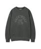 WACKY WILLY Typographic Pigment Sweatshirt Gray