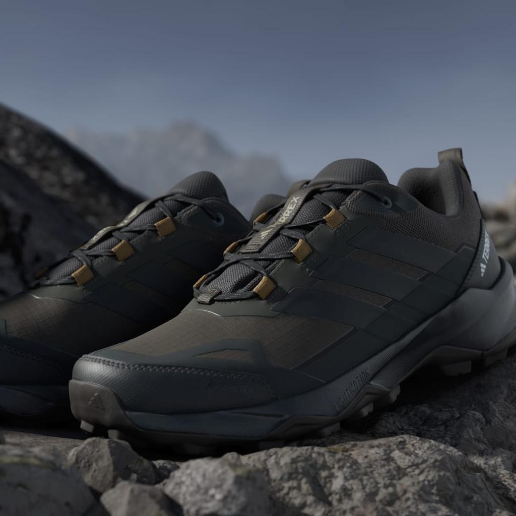adidas Terre Skychaser AX5 GORE-TEX Hiking JQ2213 Men's Terrex Sports Shoes Shadow Olive / Carbon / Bronze Strata
