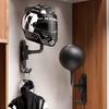 Versatile No-Drill Motorcycle Helmet & Hat Display Stand