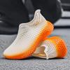 3D Printed Beach Shoes for Men and Women Summer Breathable Outer Wear Hollow Wading Swimming Fishing Sports Sandals