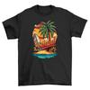 Summer_36 Beach Feel'' T-Shirt Mens Womens Tees Top - Surf's Up with a Splash of Humor! Unisex Print,