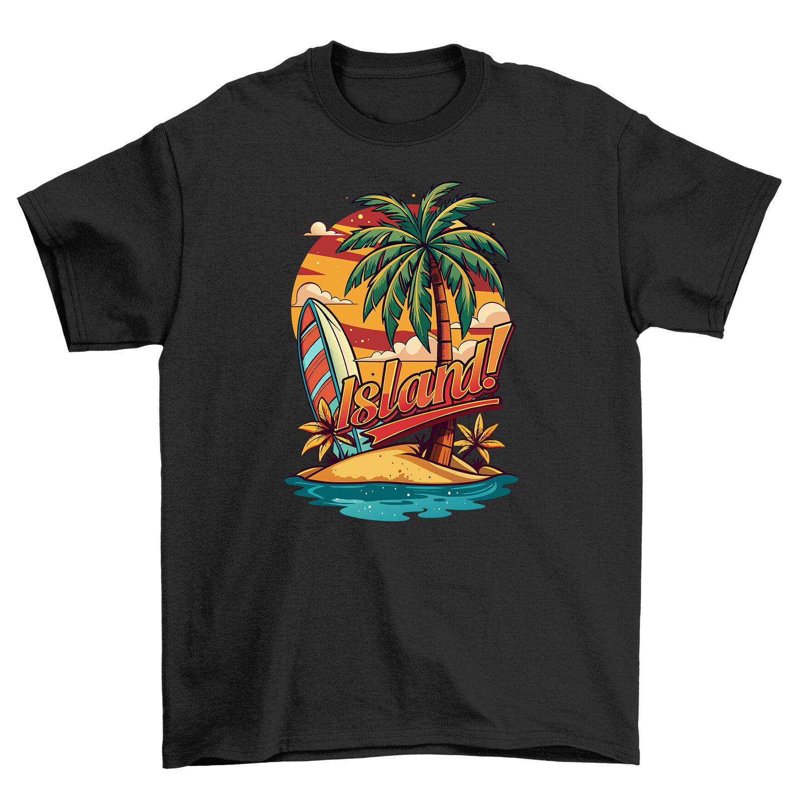 

Summer_36 Beach Vibes T-Shirt Mens Womens Tees Top - Surf s Up with a Splash of Humor! Unisex Print 4XL