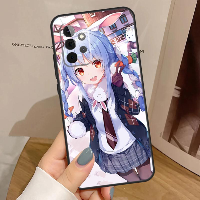 Usada Pekora Hololive Anime Case For Samsung Galaxy A15 A16 A17 A26 A36 A56 A55 A35 A52 A32 A12 A53 A33 A13 A14 A34 A54