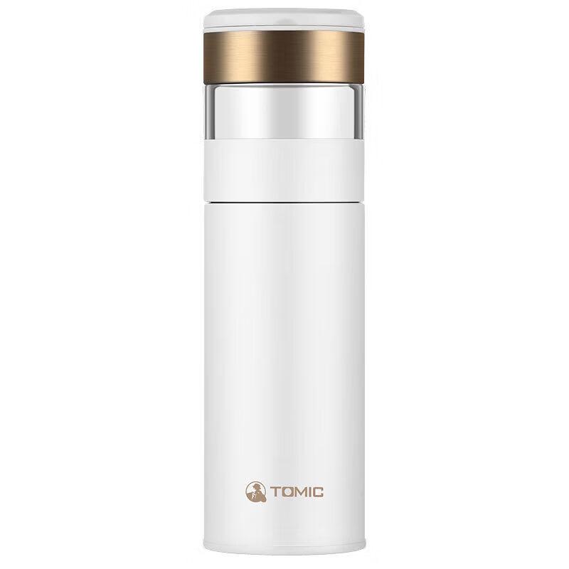 TOMIC Ceramic Lined Insulated Smart Tea Bottle