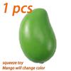 Mango That Can Change Color Stress Ball Fidget Toy Squeeze Ball Round Blocks Filled Asmr Anti Stress Toys For Adults Stress Ball