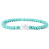 New Blue Turquoises Stone Bracelet Fashion Bohemian Green Blue Turquois Charm Bangle Handmade Healing Energy Jewelry Gift