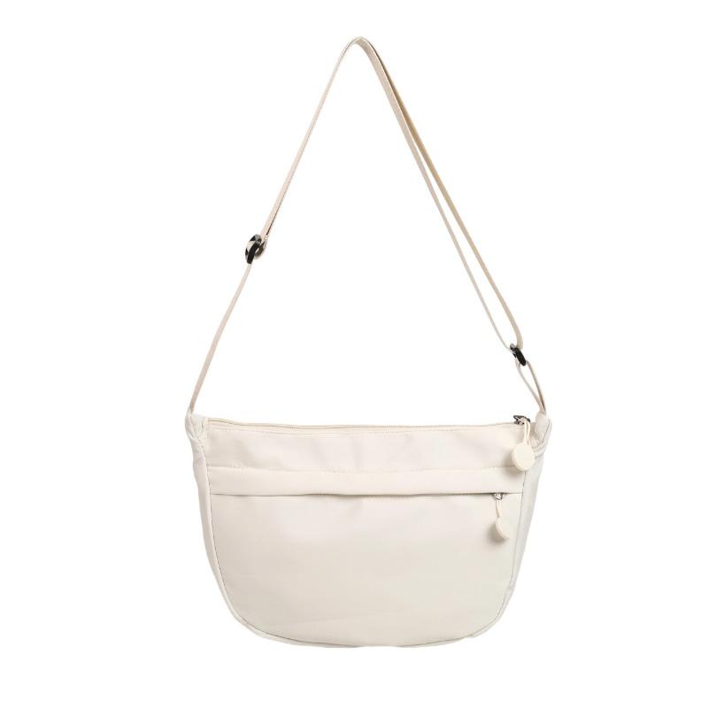 Dumpling female messenger bag mini canvas bag new bag one shoulder sports versatile walking backpack mobile phone bag