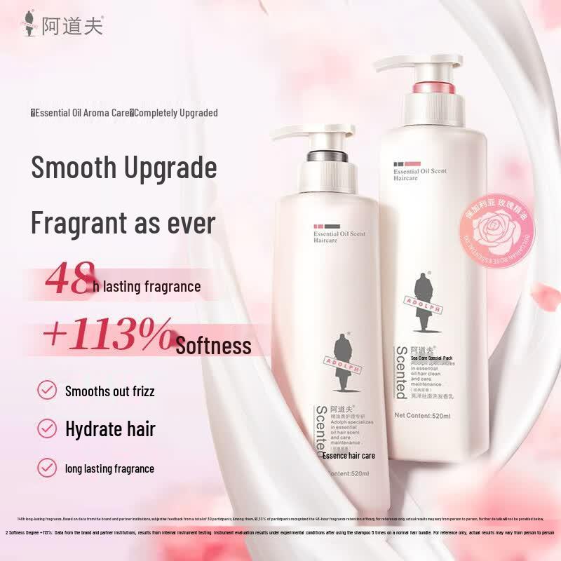 

Adolph Repair & Strengthen Shampoo & Conditioner Set 520ml