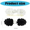 49MD Hand Sewing Fasteners Cheongsam Knot Pearls Closure Button Clothing Decoration Traditional Hand Costume Accessory 10PCS