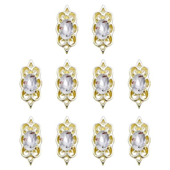 

Отличные украшения для ногтей в стиле ретро, ​​привлекательные, легко наносятся 23