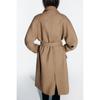 Spring New Women clothes European and American Elegant Style Elegant All-Match Loose With Belt Wool coat 2052142