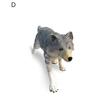 Wolf Figurines Smell-less Preschool Educational Active Poses