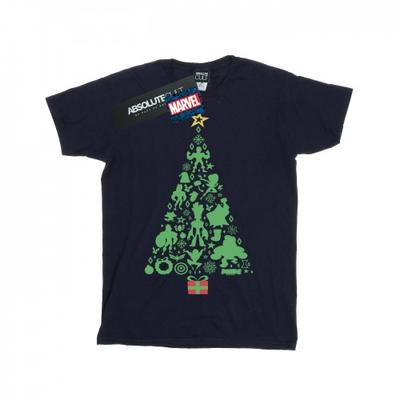Boys Avengers Christmas Tree T-Shirt