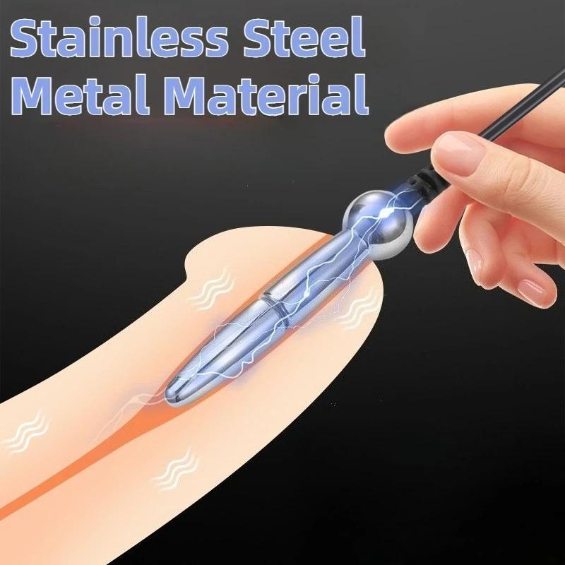 Electro Sex Estim Penis Plug Electrostimulator Uretal Plug Electrosex Dilator Urethal Electric Penis Stimulator Catheters&Sounds