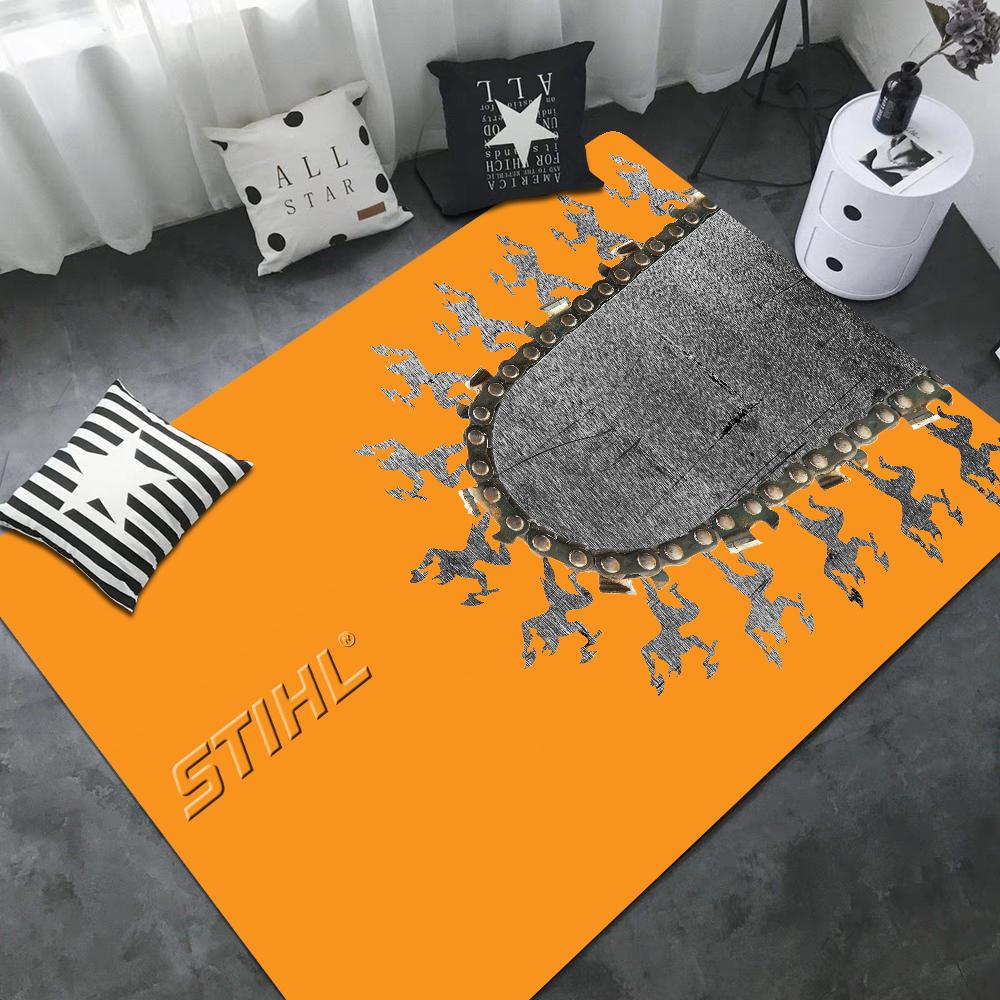

Килимок придверний з логотипом Stihl, дитяча кімната, прикраса спальні, балконний протиковзкий килимок, побутові килими для вітальні 80*160cm