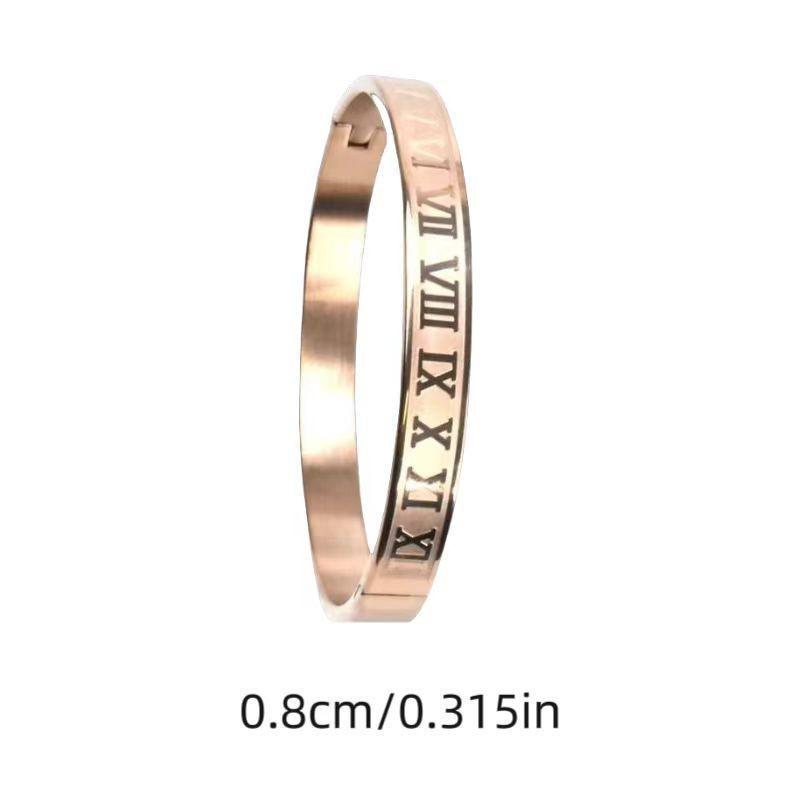 Bracelet Girls Niche Titanium Steel Jewelry Premium Sense Ins Wind Nail Opening Jewelry