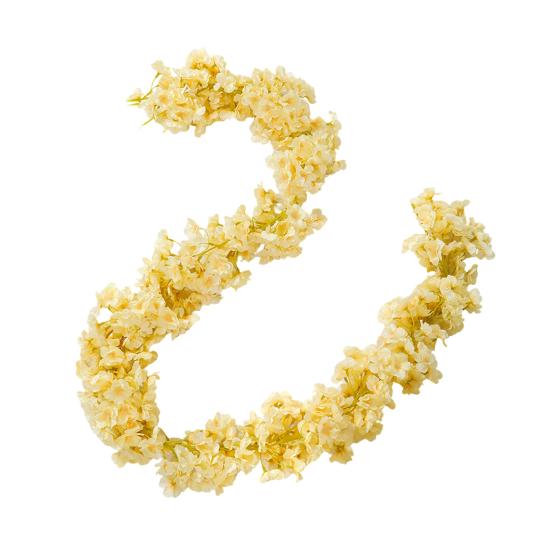 70.8" Cherry Blossom Flowers Garland Artificial Pink Flower Vine Hanging Faux Silk Flower Garland for Home Wedding Garden Party Arch Decor