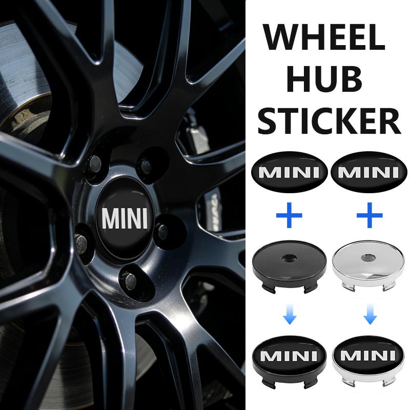 4pcs 56mm Car Wheel Hub Cover Auto Universal Accessories For MINI Countryman Paceman R56 R50 R53 R58 R59 R57 Clubman wq32