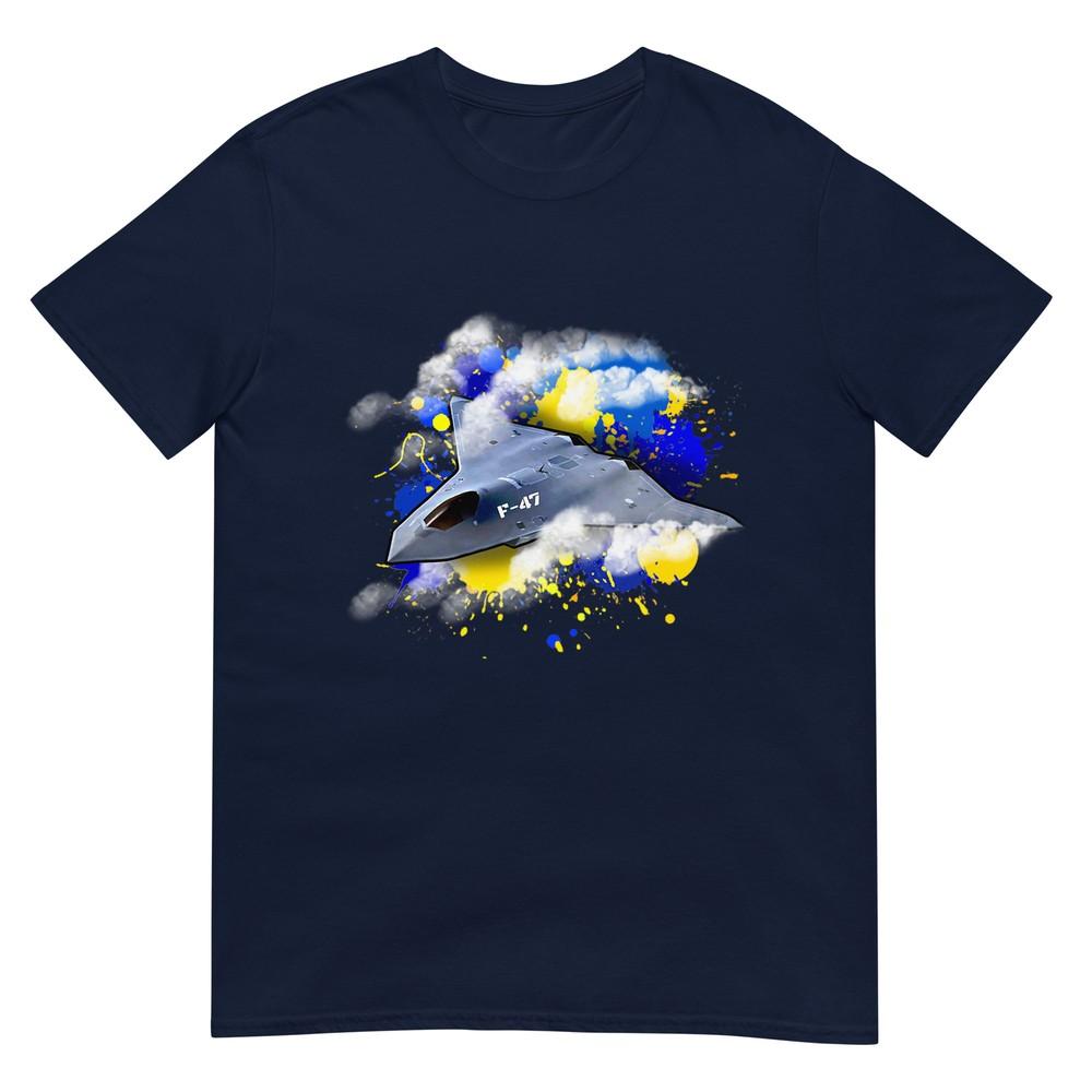 F47 Next Generation Fighter Jet Aviation Airshow Tshirt S