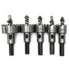 5Pcs Carbide Tip HSS Drill Bit Hole Saw Set Stainless Steel Metal Alloy 16/18.5/20/25/30mm Woodworking Tools
