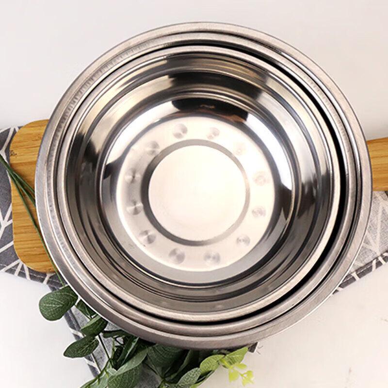 Huihuang 201 Stainless Steel Multi-purpose Bowls, 14cm (Set of 5)