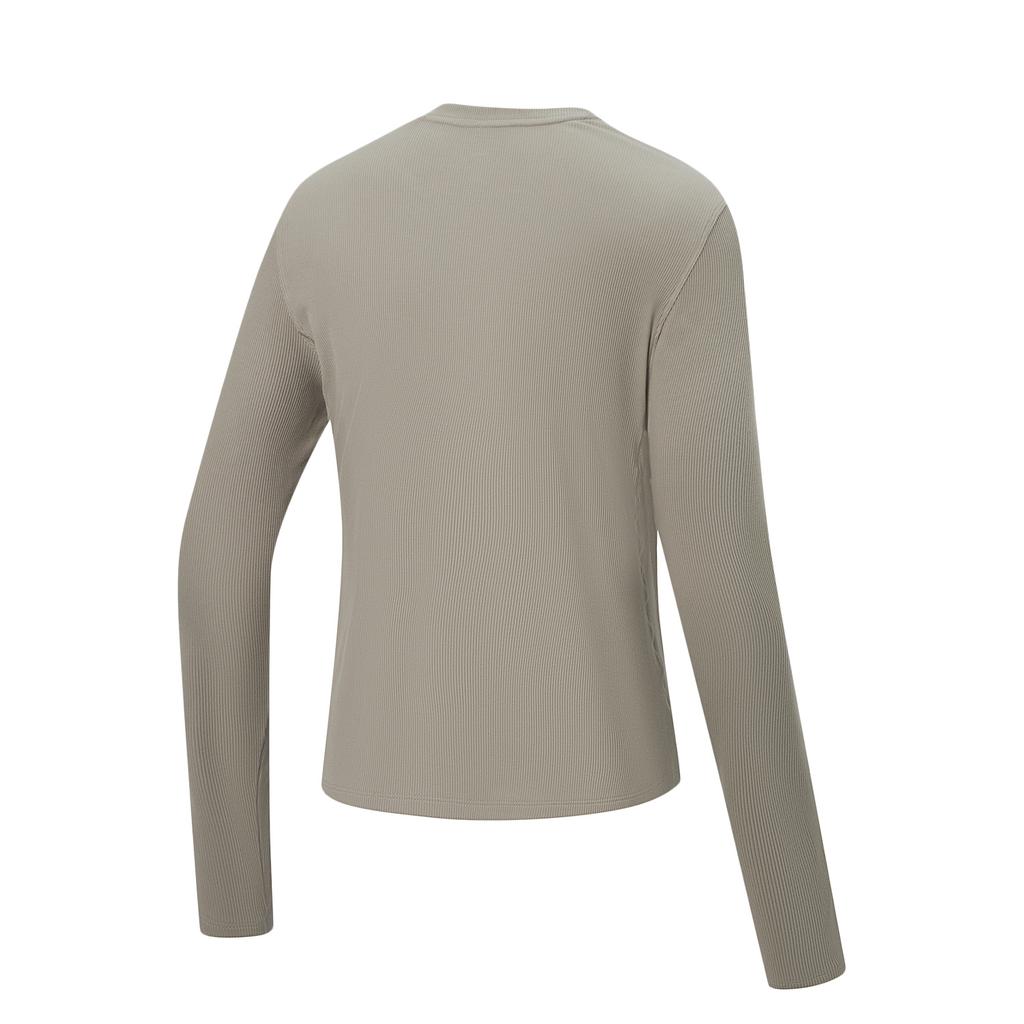 Li-Ning Antibacterial Quick-Dry Cool Fitted Crew Neck T-Shirt Women tops ATLW096-6
