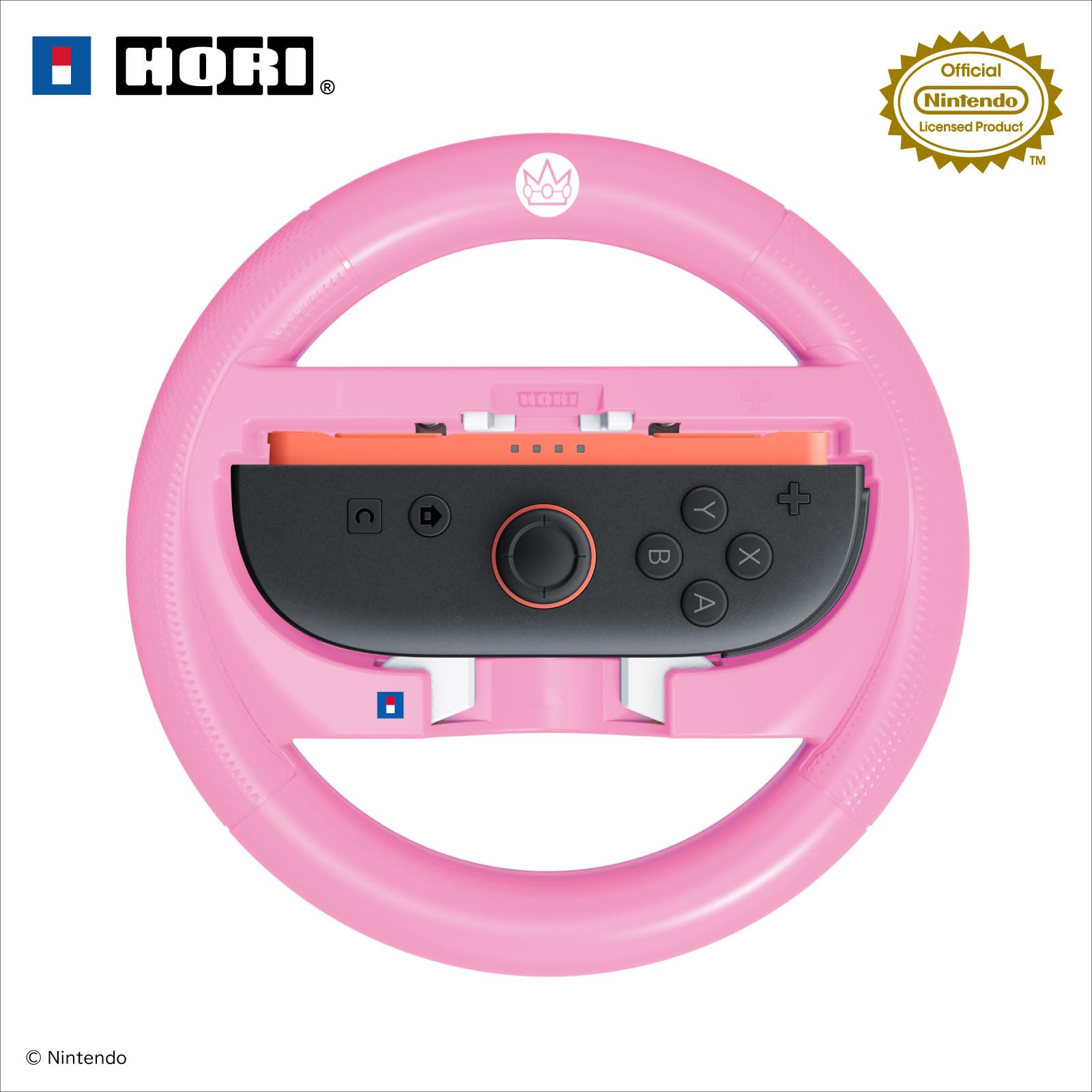 

Mario Kart World 2 Steering Wheel Attachment for Nintendo 2 Joy-Con™ Switch™ (Peach)