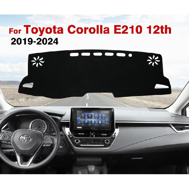 For Toyota Corolla E210 12th      2024 Dash Mat Anti-UV Carpets Car Accessories Car Dashboard Cover