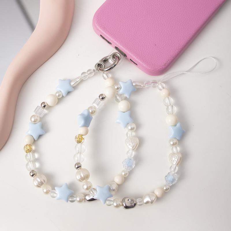 TikTok-Inspired Pearl Phone Chain & Wrist Lanyard