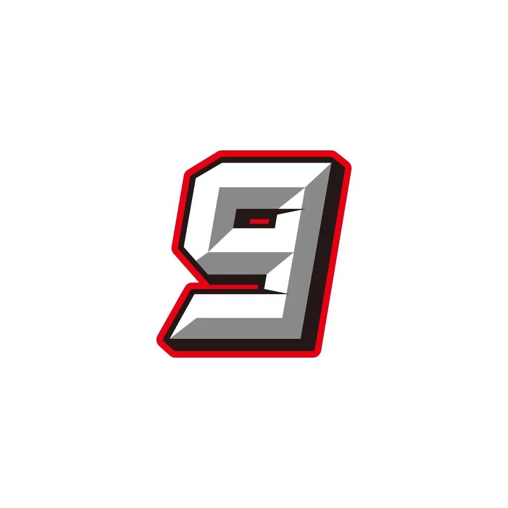 

Universal Motorcycle Sticker Arabic Numerals 0-9 Creative Decal Waterproof Moto Racing Helmet Body DIY Decoration Accessories 5cm