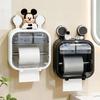 Suction Cup Toilet Toilet Carton Waterproof Non-punching Toilet Tissue Box Wall-mounted Advanced Paper Drawing Roll Paper Rack