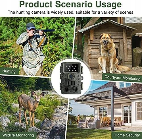 Kamera Myśliwska 1080P 20Mp Z Czujnikiem Ruchu Podczerwieni Night Vision