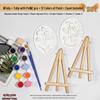 Mini Plaster Doll DIY Coloring Kit – Handmade Creative Toy & Gift Ornament